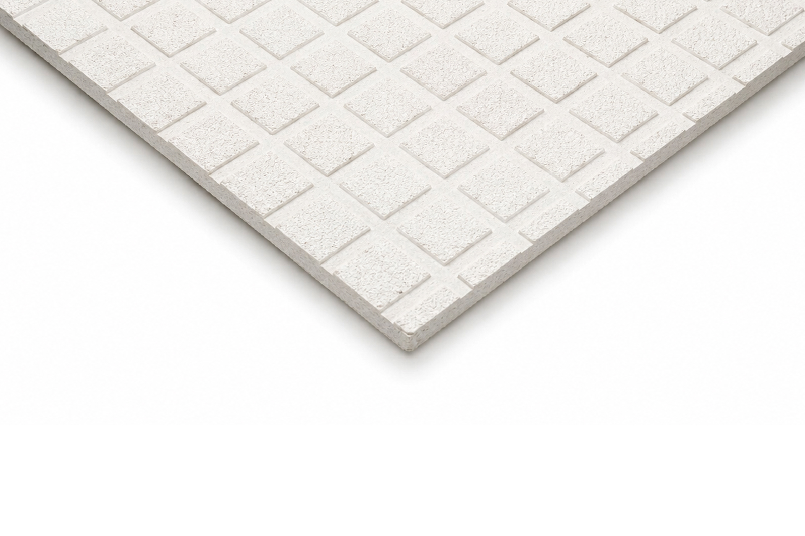 Raised Square Pattern Suspended Ceiling Tiles 595 × 595mm